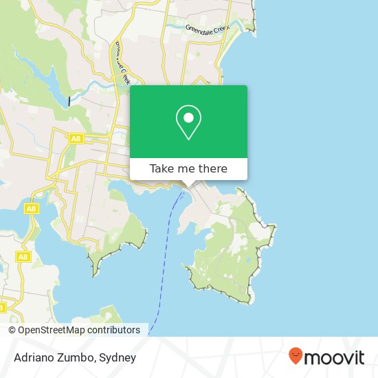 Adriano Zumbo, Wentworth St Manly NSW 2095 map