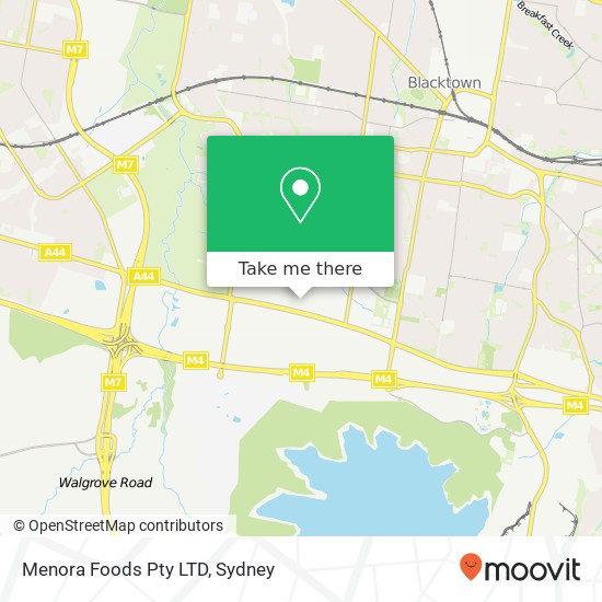 Menora Foods Pty LTD, 7 Smoothy Pl Arndell Park NSW 2148 map