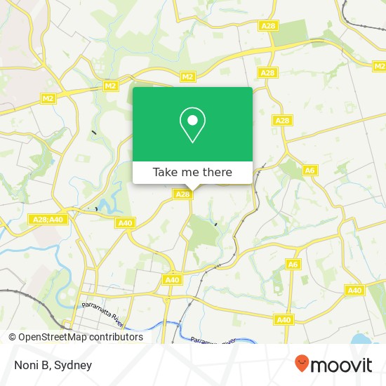 Noni B, 204 Pennant Hills Rd Oatlands NSW 2117 map