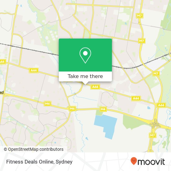 Mapa Fitness Deals Online, 8 Purdy St Minchinbury NSW 2770