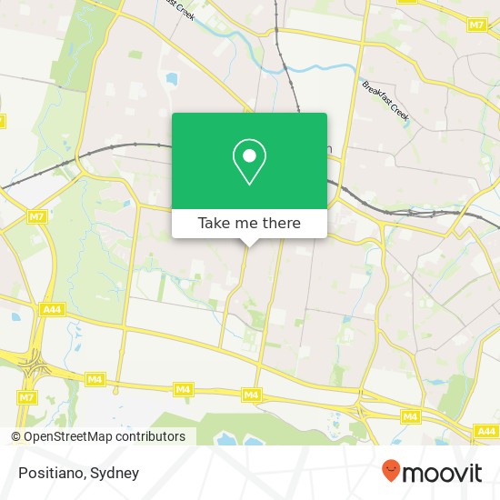 Positiano, 4 Anne St Blacktown NSW 2148 map