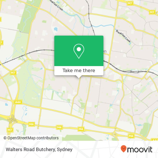 Walters Road Butchery, 74C Walters Rd Blacktown NSW 2148 map