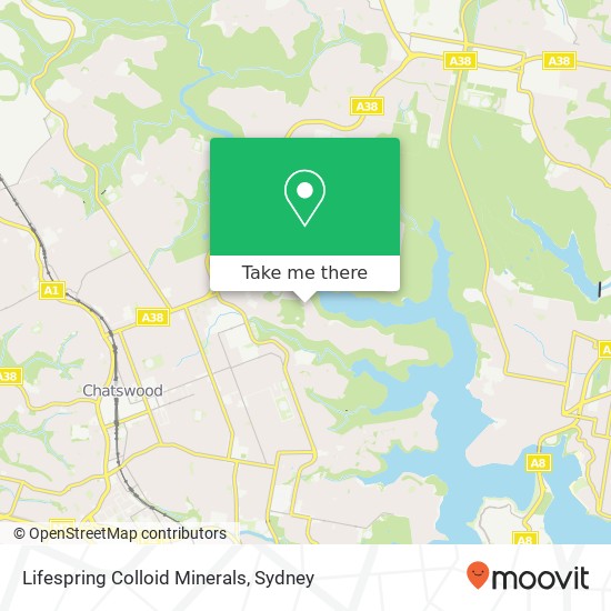 Lifespring Colloid Minerals, 10 Neerim Rd Castle Cove NSW 2069 map