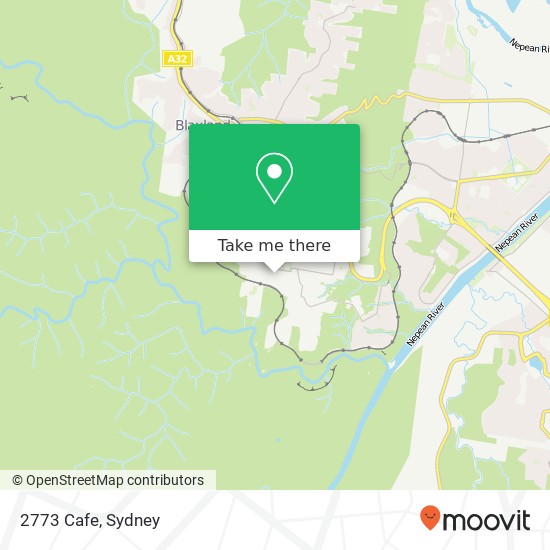 2773 Cafe, 19 Ross St Glenbrook NSW 2773 map