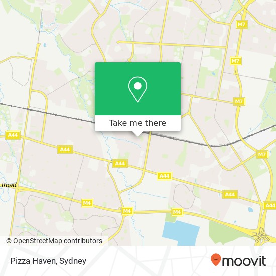 Pizza Haven, 35 Mount Druitt Rd Mount Druitt NSW 2770 map