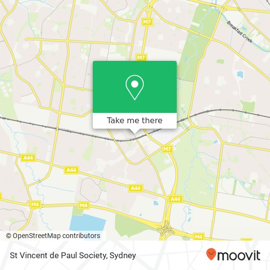 St Vincent de Paul Society, 14 Rooty Hill Rd Rooty Hill NSW 2766 map