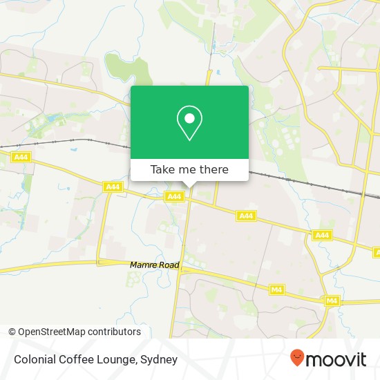 Colonial Coffee Lounge, 201 Queen St St Marys NSW 2760 map