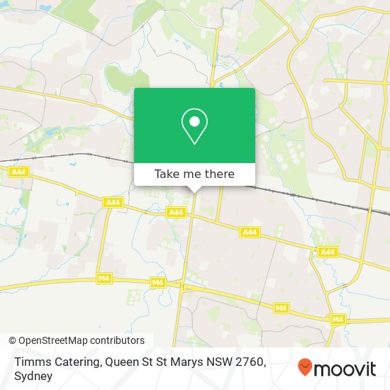Timms Catering, Queen St St Marys NSW 2760 map