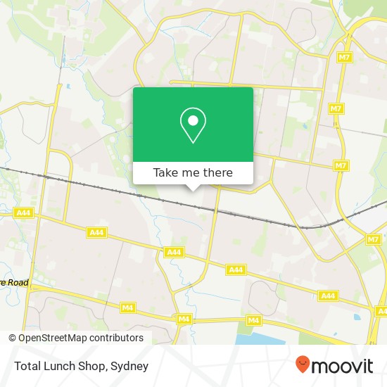 Total Lunch Shop, 62 Kurrajong Ave Mount Druitt NSW 2770 map