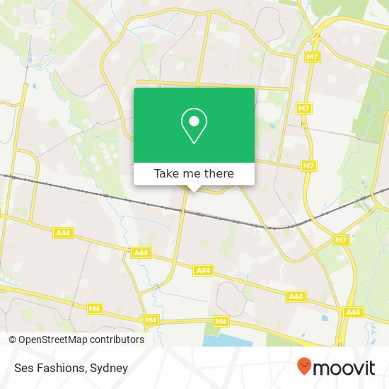 Ses Fashions, Mount Druitt NSW 2770 map