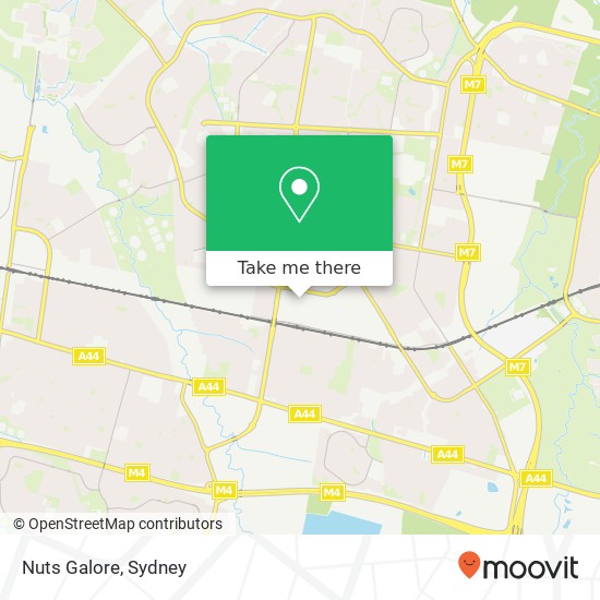 Nuts Galore, Mount Druitt NSW 2770 map