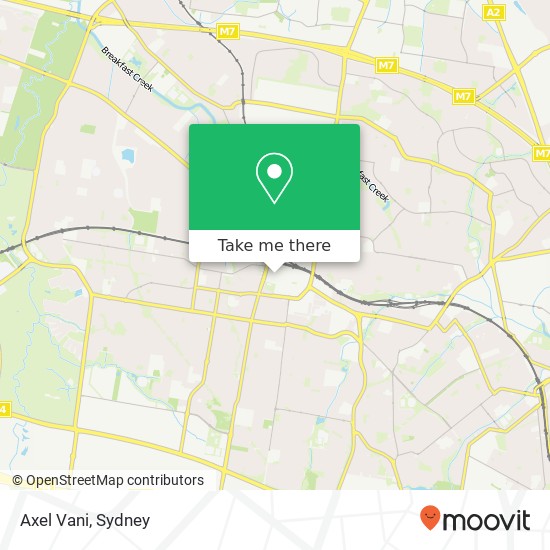 Axel Vani, Patrick St Blacktown NSW 2148 map