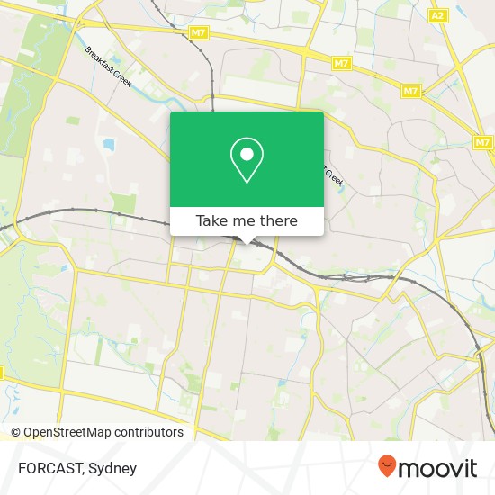 FORCAST, Main St Blacktown NSW 2148 map