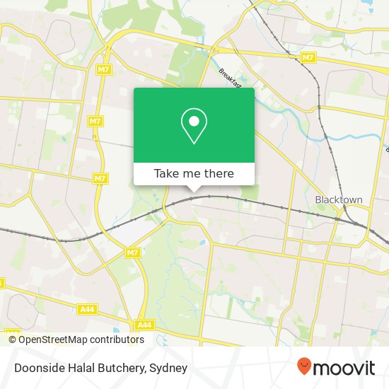 Doonside Halal Butchery, 13 Hill End Rd Doonside NSW 2767 map