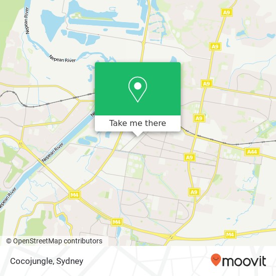 Cocojungle, 122-126 Station St Penrith NSW 2750 map