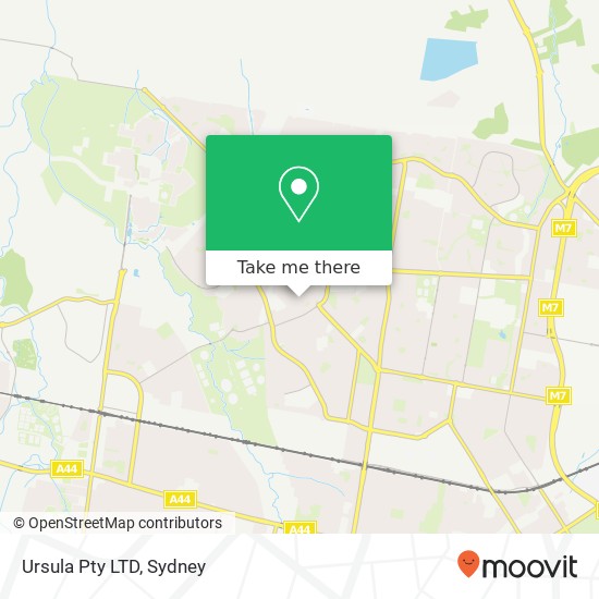 Ursula Pty LTD, 51 Helena Ave Emerton NSW 2770 map