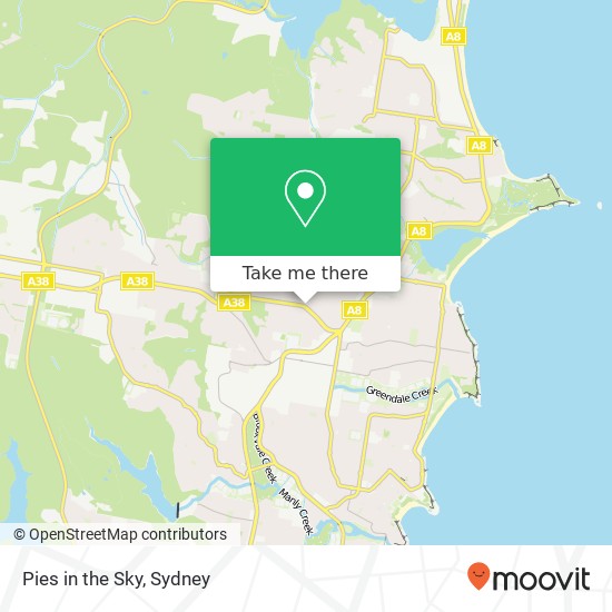 Pies in the Sky, Narraweena NSW 2099 map