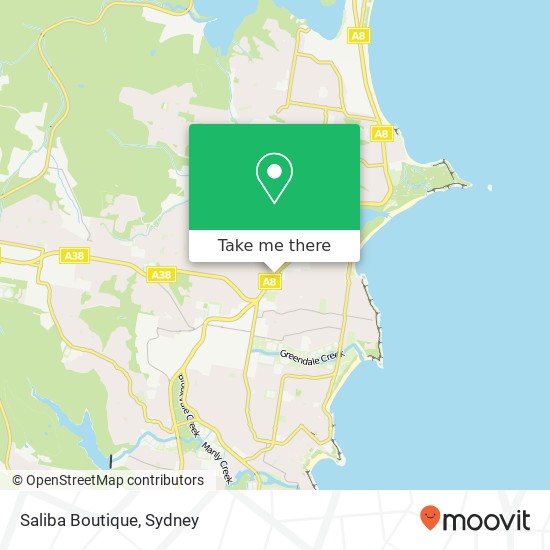 Saliba Boutique, 645 Pittwater Rd Dee Why NSW 2099 map