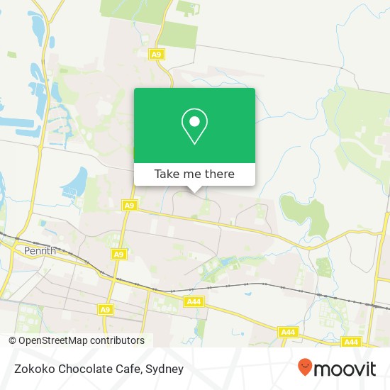 Zokoko Chocolate Cafe, Greenbank Dr Werrington Downs NSW 2747 map