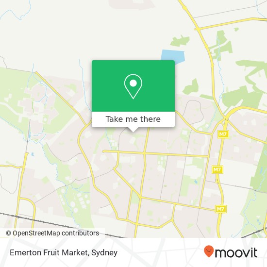 Emerton Fruit Market, 32 Boldrewood Rd Blackett NSW 2770 map