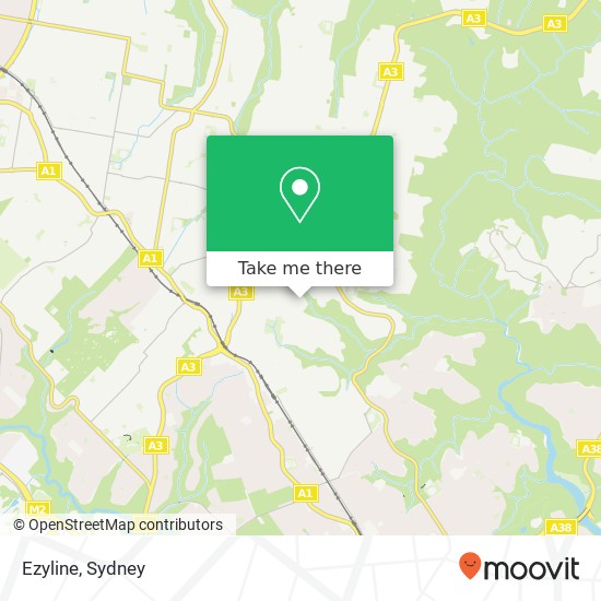 Ezyline, 27 Baldwin St Gordon NSW 2072 map