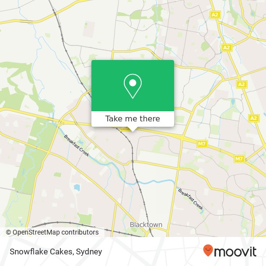 Snowflake Cakes, 92 Donohue St Kings Park NSW 2148 map