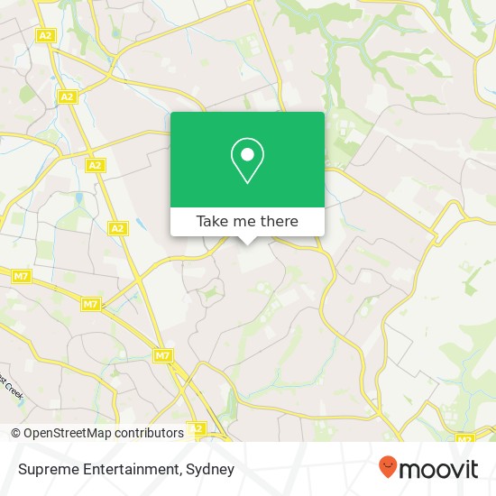 Supreme Entertainment, Lakeview Clos Baulkham Hills NSW 2153 map