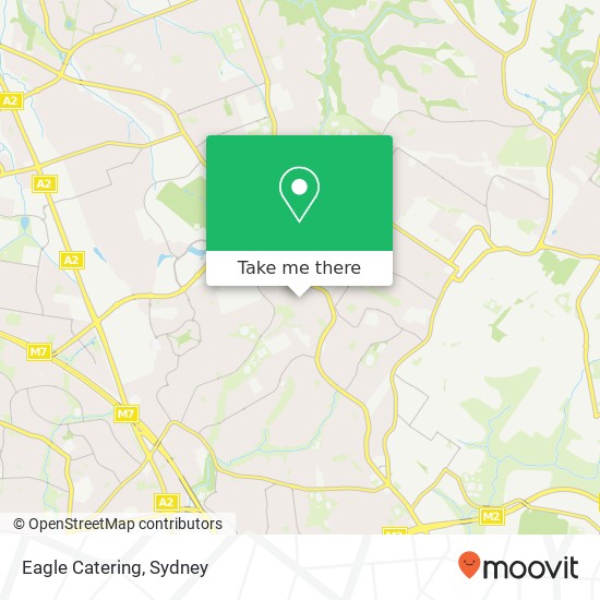 Eagle Catering, Delaney Dr Baulkham Hills NSW 2153 map