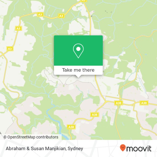 Abraham & Susan Manjikian, 56 Glen St Belrose NSW 2085 map