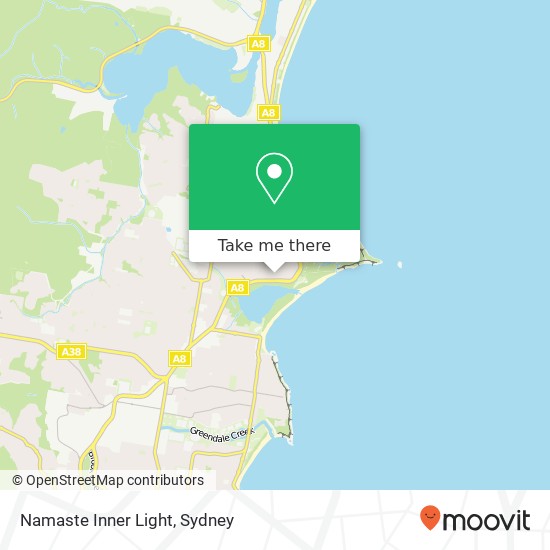 Namaste Inner Light, 57 Cumberland Ave Collaroy NSW 2097 map