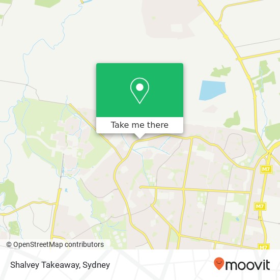 Shalvey Takeaway, 483 Luxford Rd Shalvey NSW 2770 map