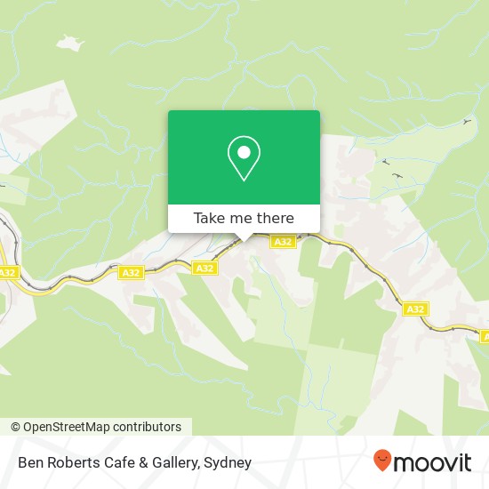 Ben Roberts Cafe & Gallery map