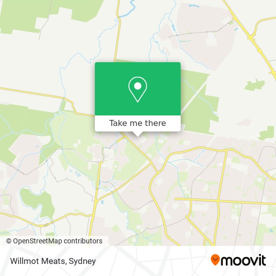 Willmot Meats map