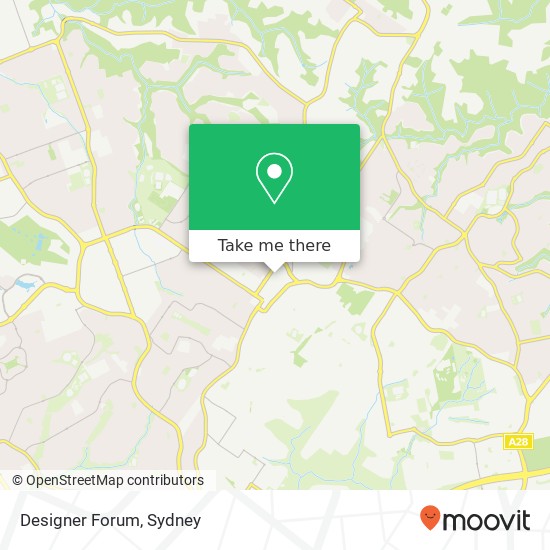 Designer Forum, Eric Felton St Castle Hill NSW 2154 map