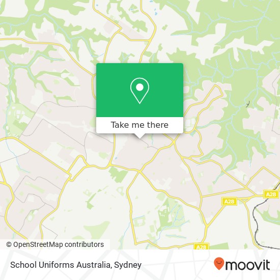 Mapa School Uniforms Australia, 106 David Rd Castle Hill NSW 2154