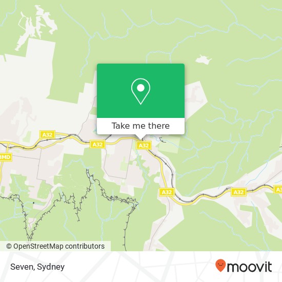 Seven, Station St Wentworth Falls NSW 2782 map