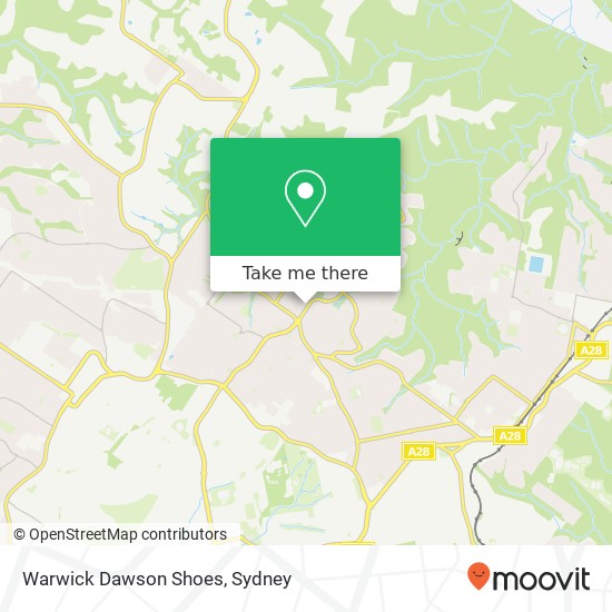 Warwick Dawson Shoes, 21 Shepherds Dr Cherrybrook NSW 2126 map