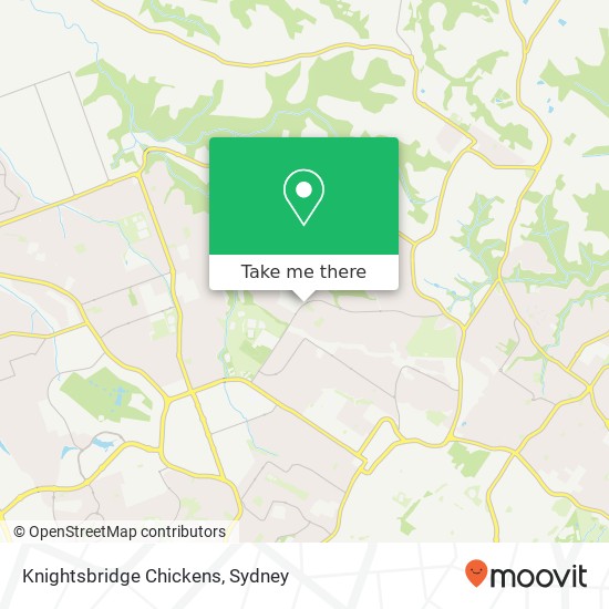Knightsbridge Chickens, Gilbert Rd Castle Hill NSW 2154 map