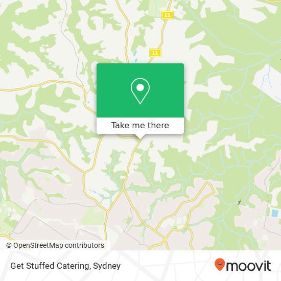 Get Stuffed Catering, New Line Rd Dural (South) NSW 2158 map