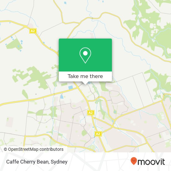 Caffe Cherry Bean, Main St Rouse Hill NSW 2155 map