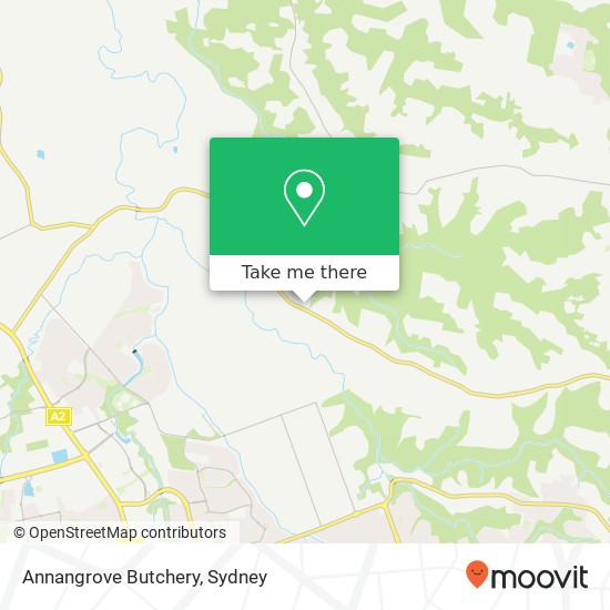 Mapa Annangrove Butchery, 169 Annangrove Rd Annangrove NSW 2156