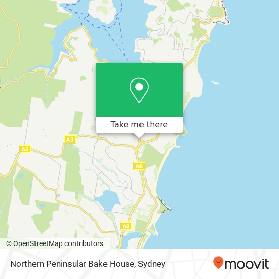 Northern Peninsular Bake House, 1771 Pittwater Rd Mona Vale NSW 2103 map