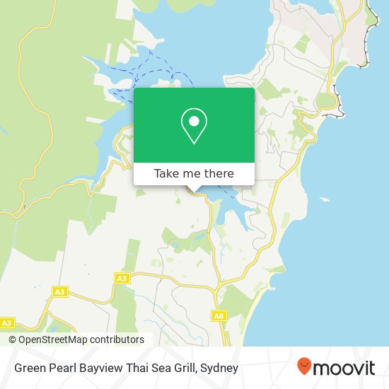 Green Pearl Bayview Thai Sea Grill, 1714 Pittwater Rd Bayview NSW 2104 map