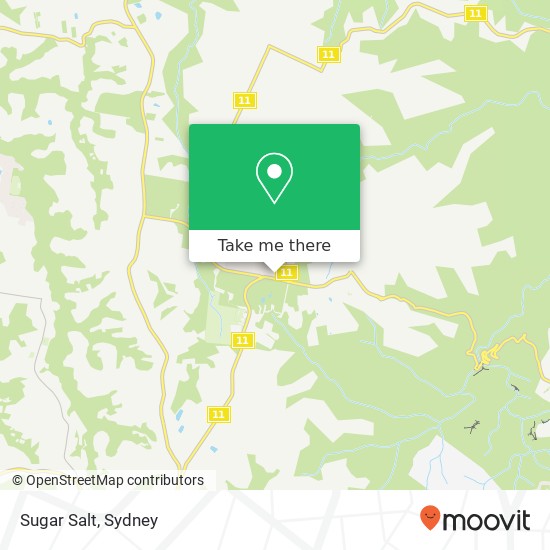 Mapa Sugar Salt, 364-368 Galston Rd Galston NSW 2159