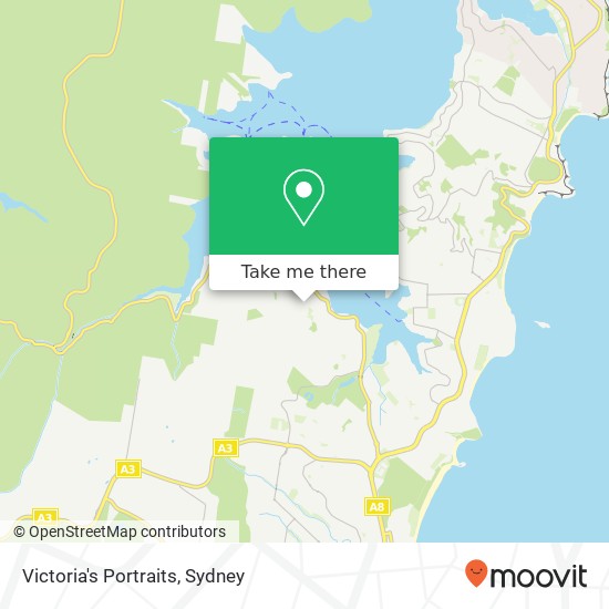 Victoria's Portraits, 13 Valley Clos Bayview NSW 2104 map