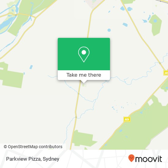 Parkview Pizza, Carrington Rd Londonderry NSW 2753 map