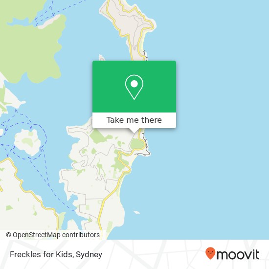 Freckles for Kids, 50 Old Barrenjoey Rd Avalon Beach NSW 2107 map