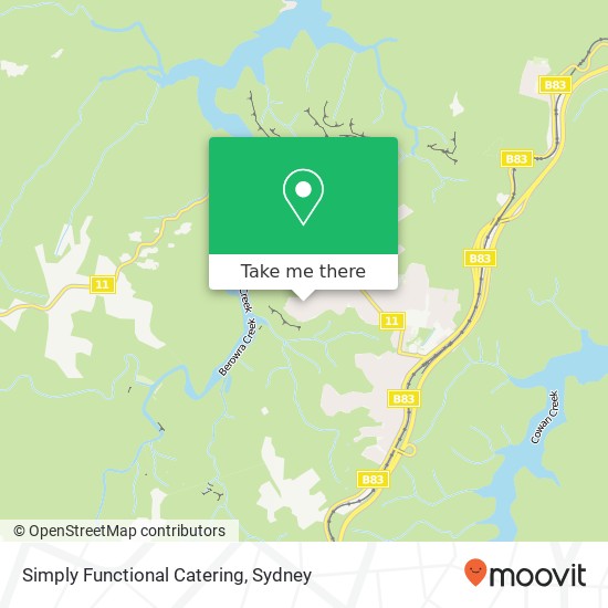 Simply Functional Catering, Bulah Clos Berowra Heights NSW 2082 map