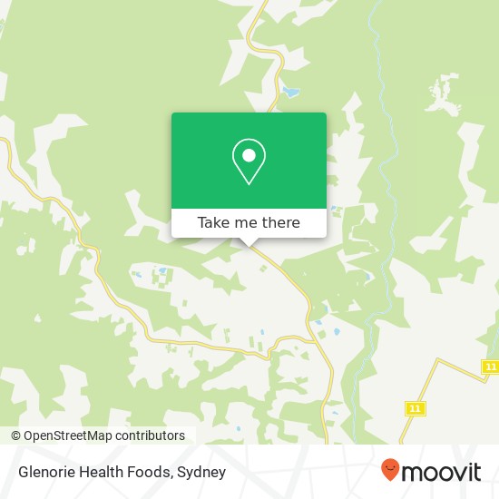 Glenorie Health Foods, 930 Old Northern Rd Glenorie NSW 2157 map
