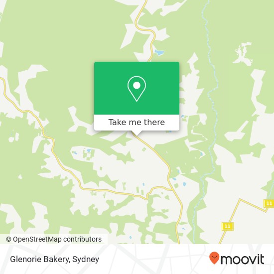 Glenorie Bakery, Old Northern Rd Glenorie NSW 2157 map